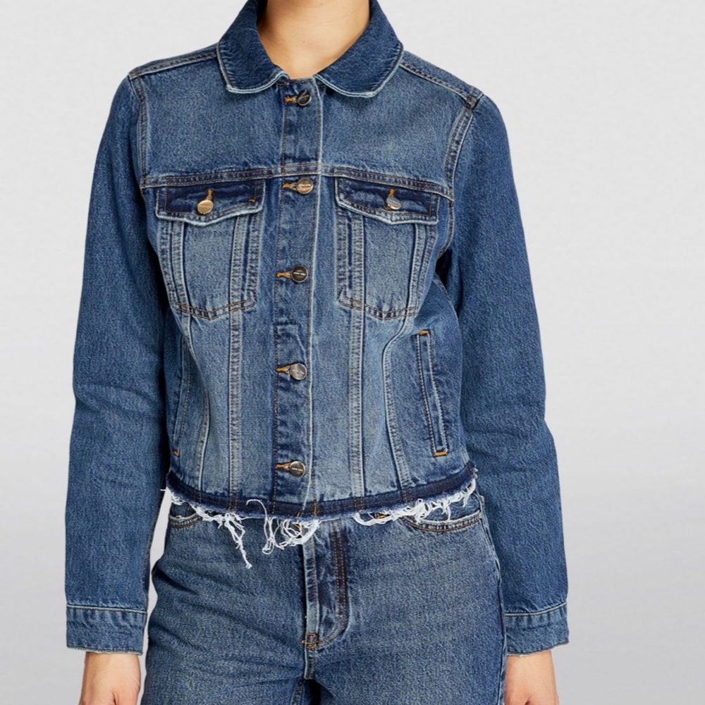 Anine Bing Jackie 1999 Denim Jacket Size Medium